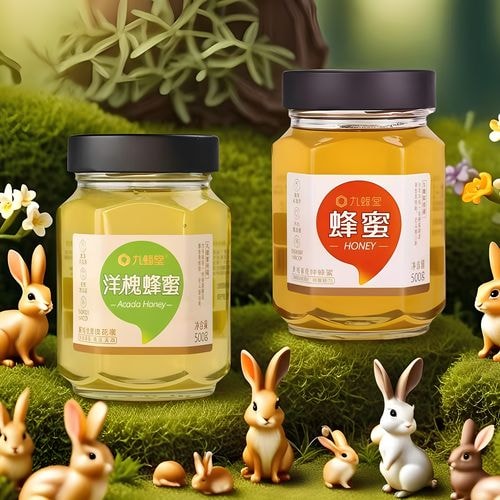 天然百花蜜五百克装