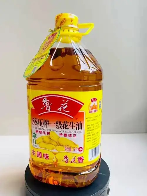 非转基因压榨花生油五升装
